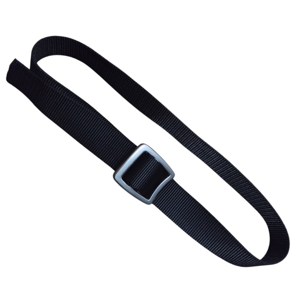 Patagonia Tech Friction Nylon Web Belt Black Ecocore Gorp Grip Buckle Hiking